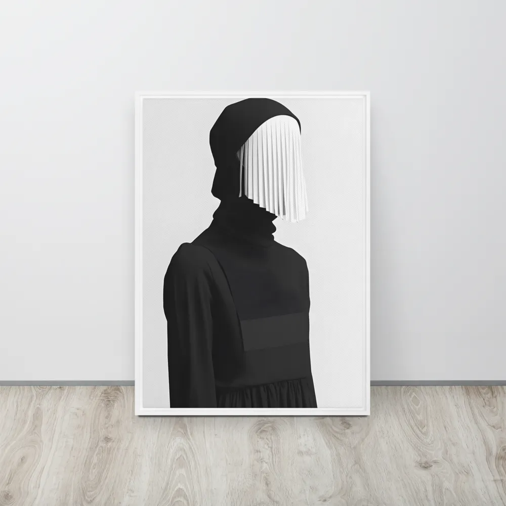 Veil of Mystery | Canvas with White Frame | 20″×28″