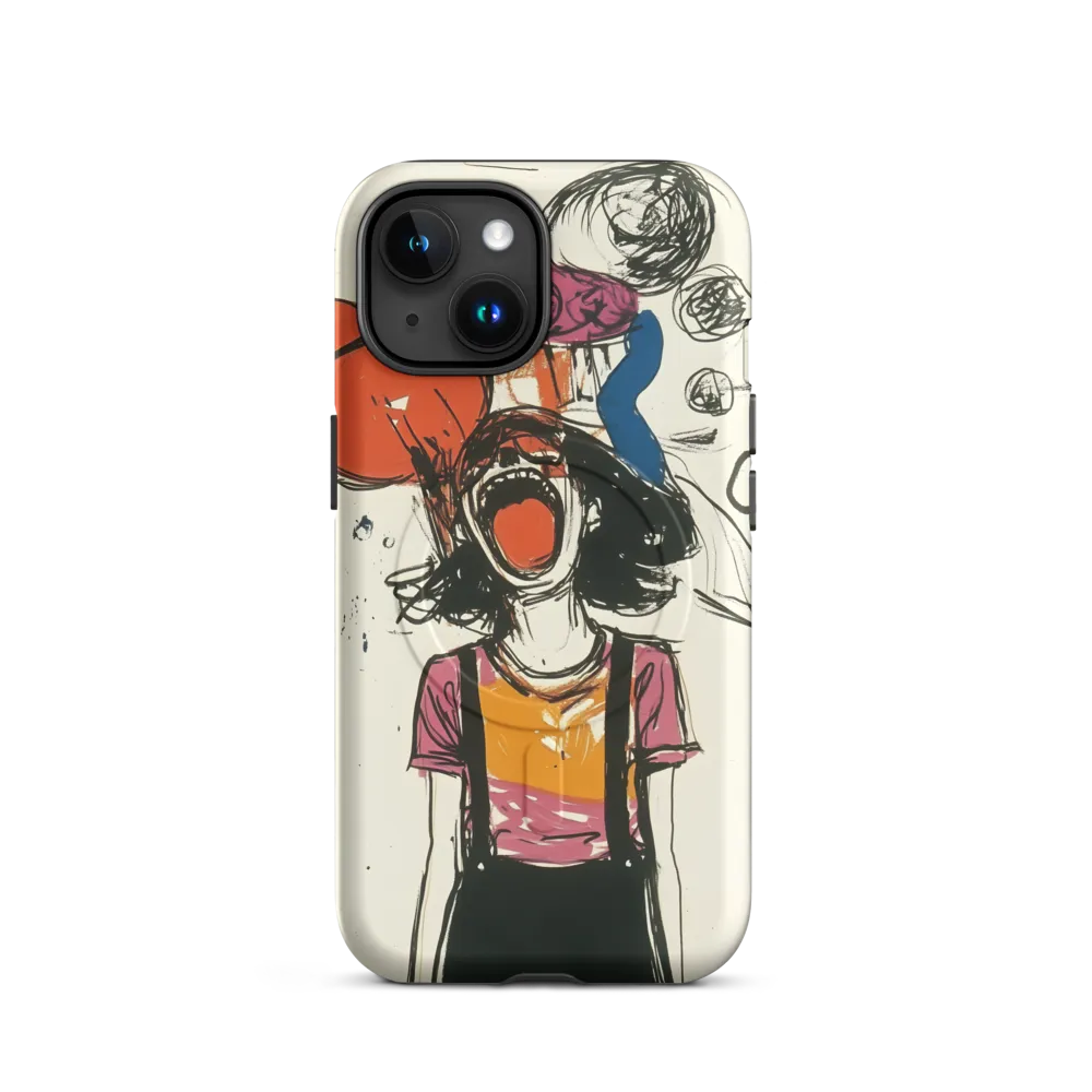 Echoes of Anguish | Phone Case |  15 | MagSafe® Tough Case | Matte