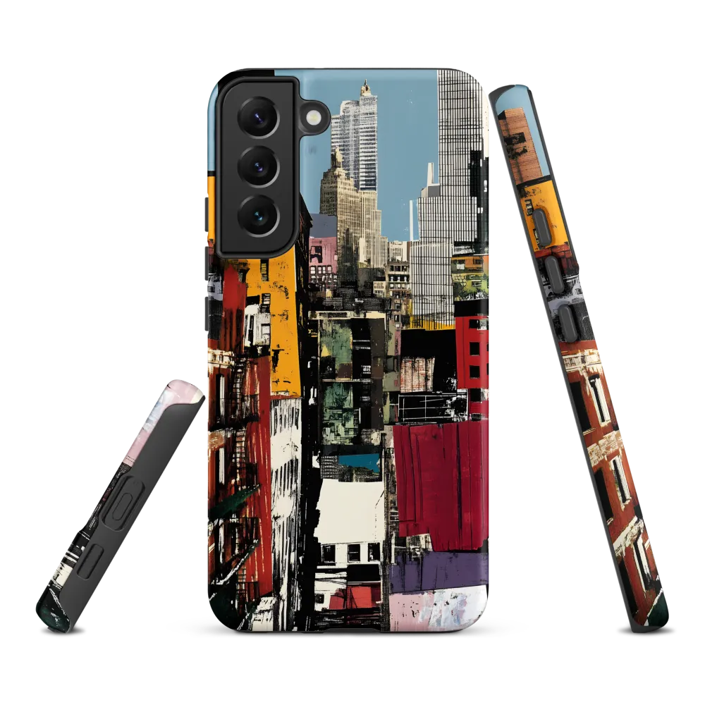 Urban Collage: A Vivid Cityscape