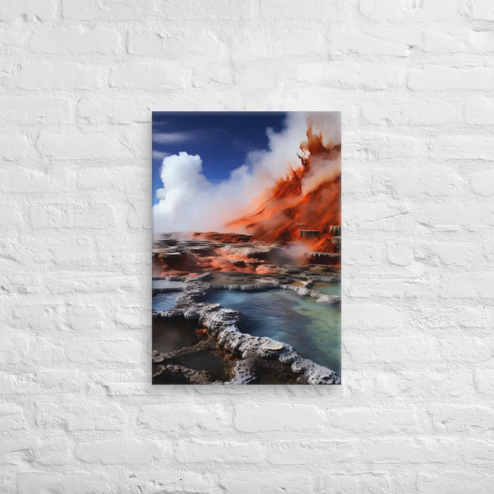 Nature's Fury: The Volcano's Expression