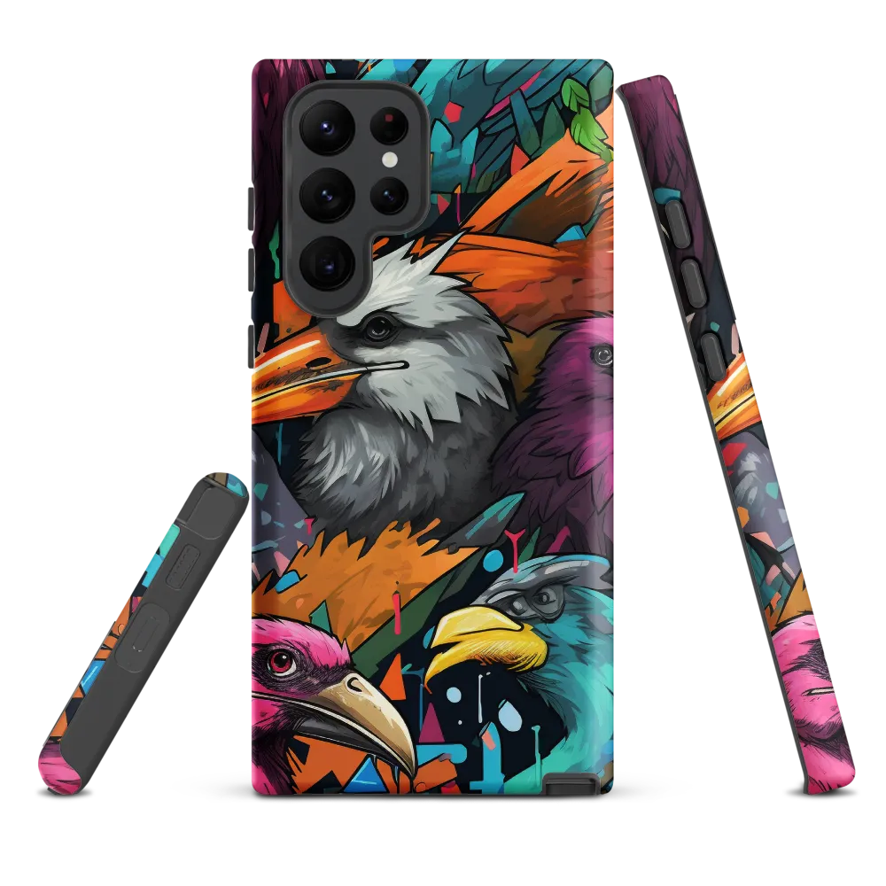 Avian Vortex: A Celebration of Color and Form
