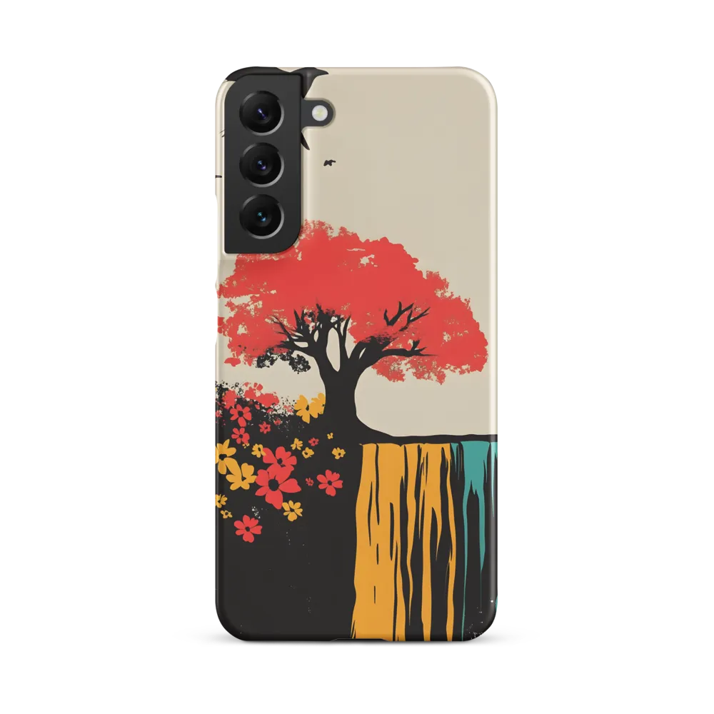 Serene Cascade of Colors