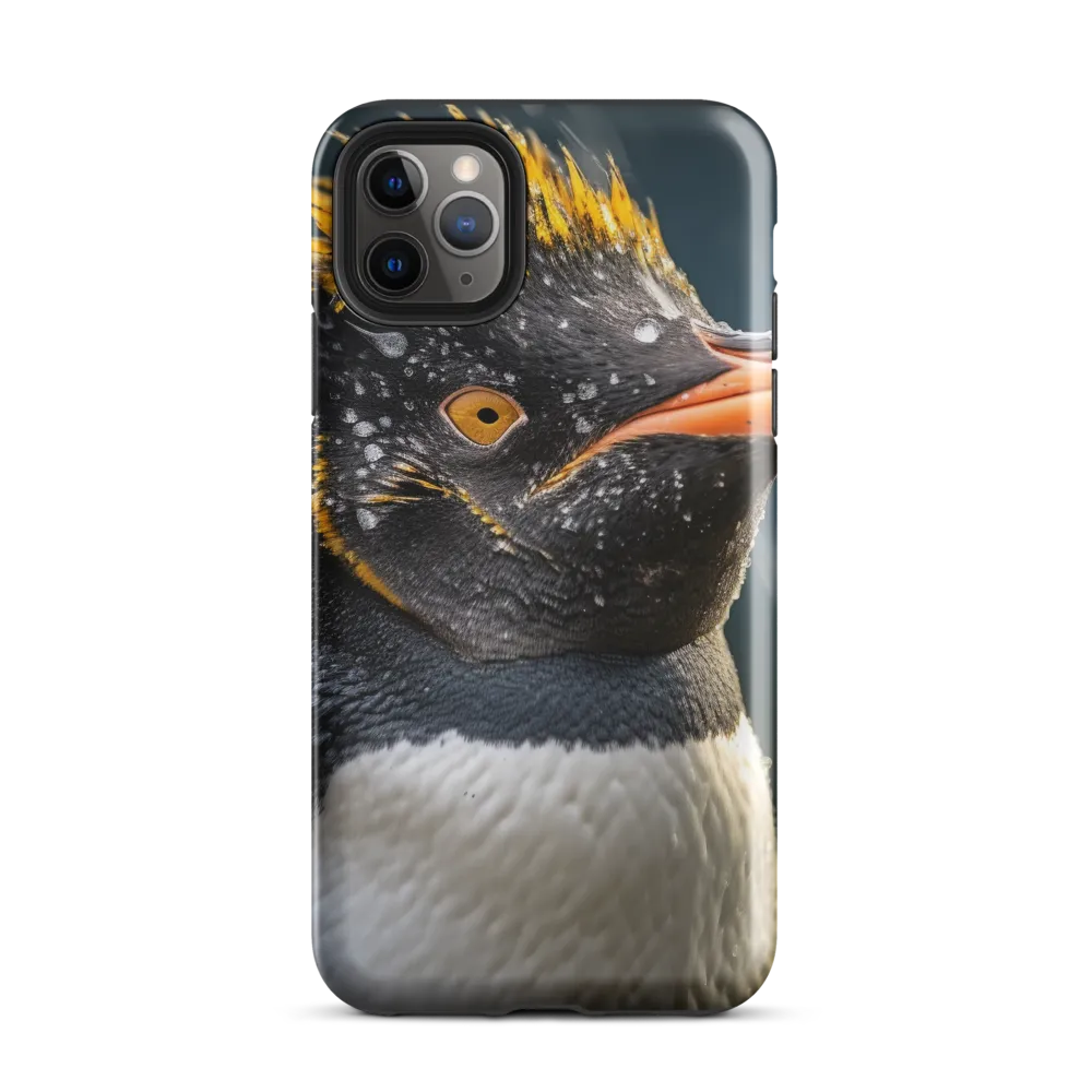 Silent Majesty: A Portrait of the Penguin | Phone Case |  11 Pro Max | Tough Case | Glossy