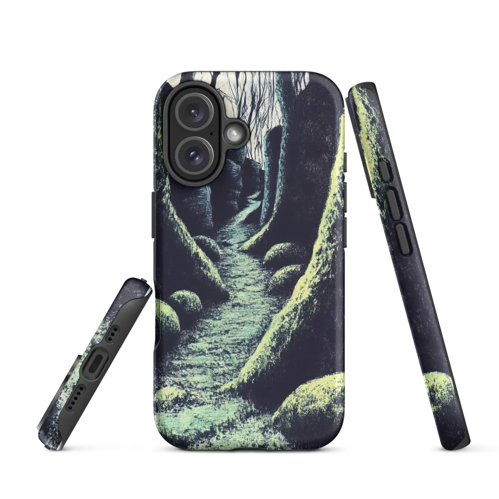 Whispers of the Tranquil Pathway | Phone Case |  16 | Tough Case | Matte