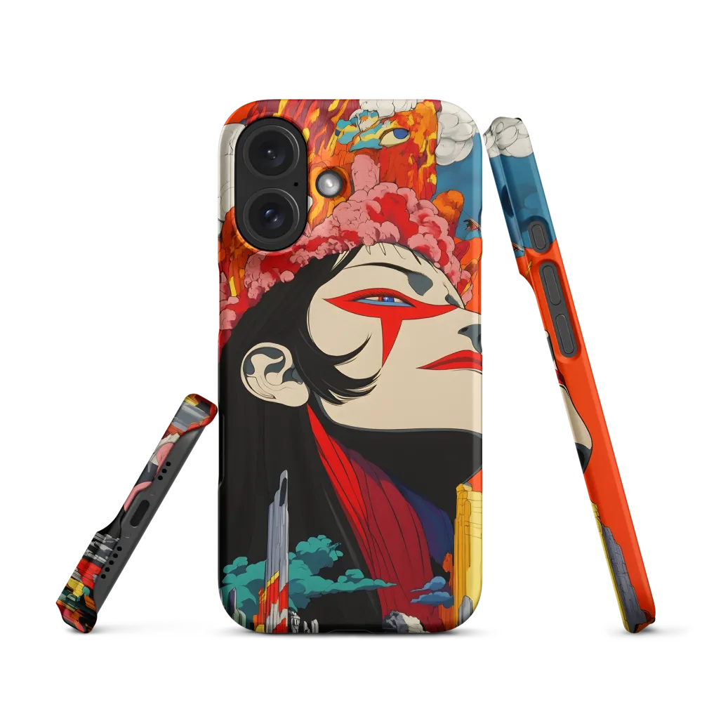 Eruption of Power | Phone Case |  16 | Snap Case | Matte