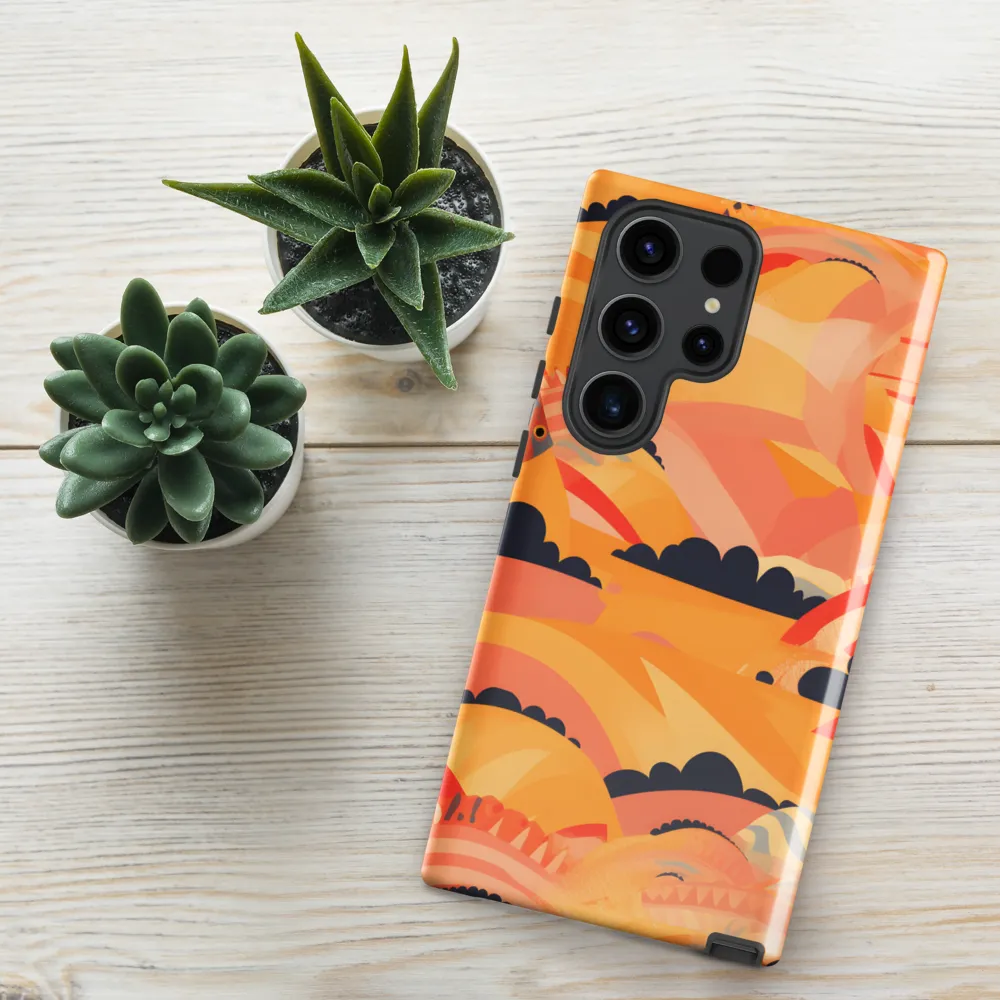 Whispers of the Abstract Horizon | Phone Case |  S23 Ultra | Tough Case | Glossy