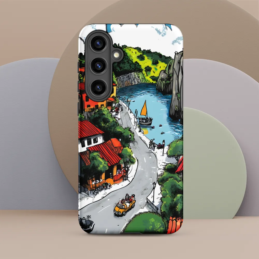 Whimsical Village by the Water