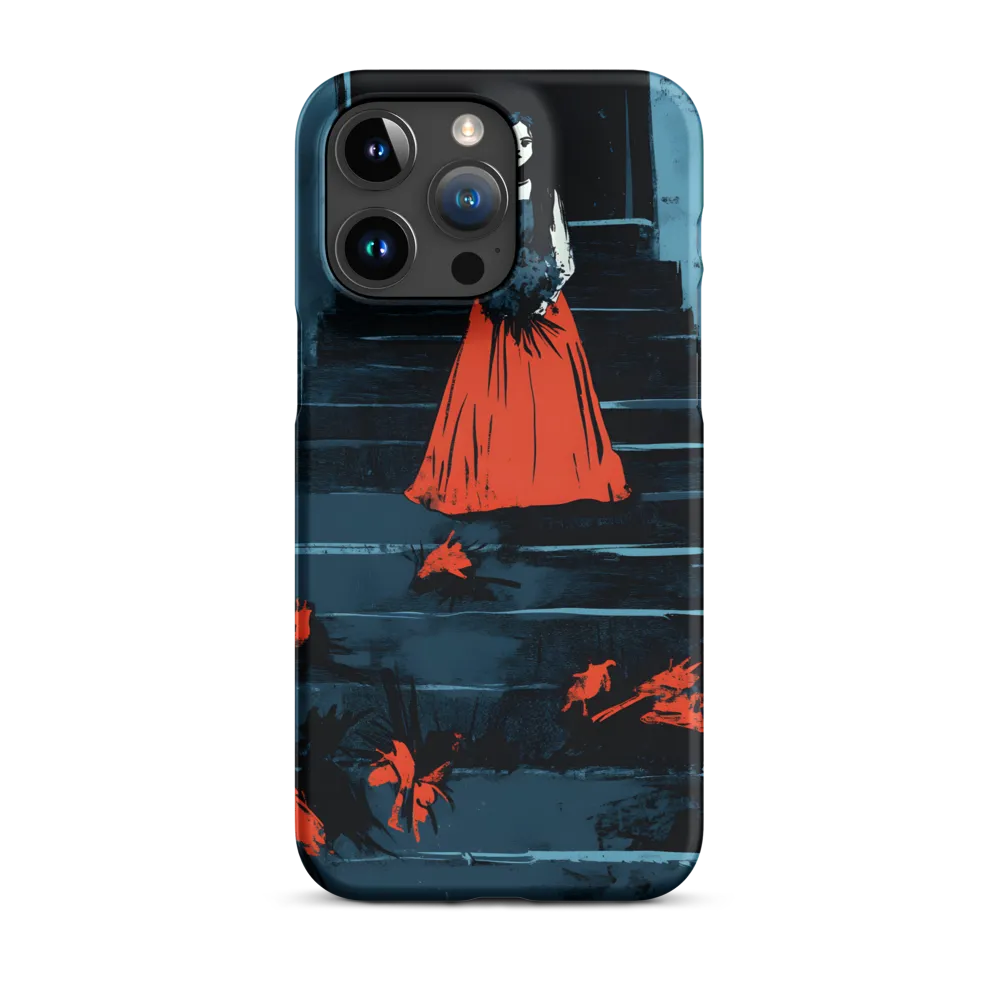 Silent Steps | Phone Case |  15 Pro Max | Snap Case | Matte