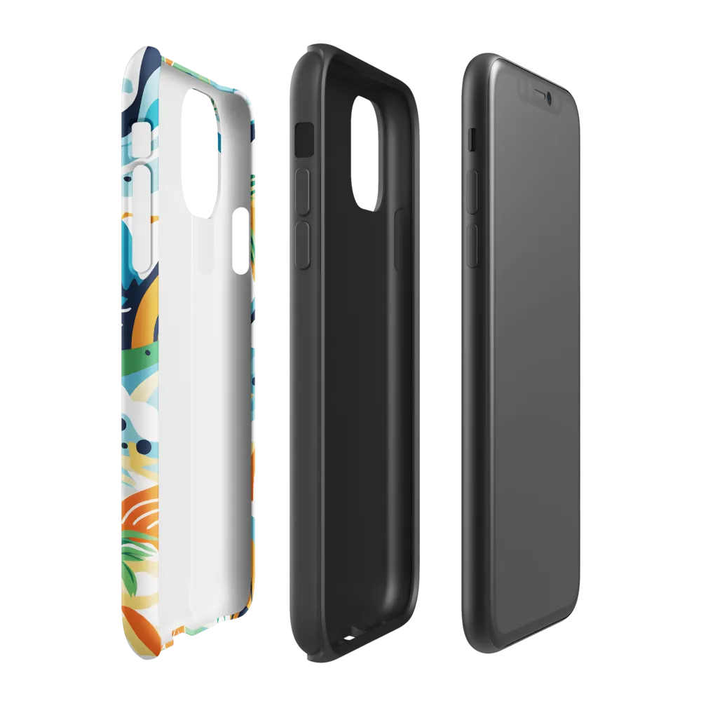 Abstract Tropical Landscape