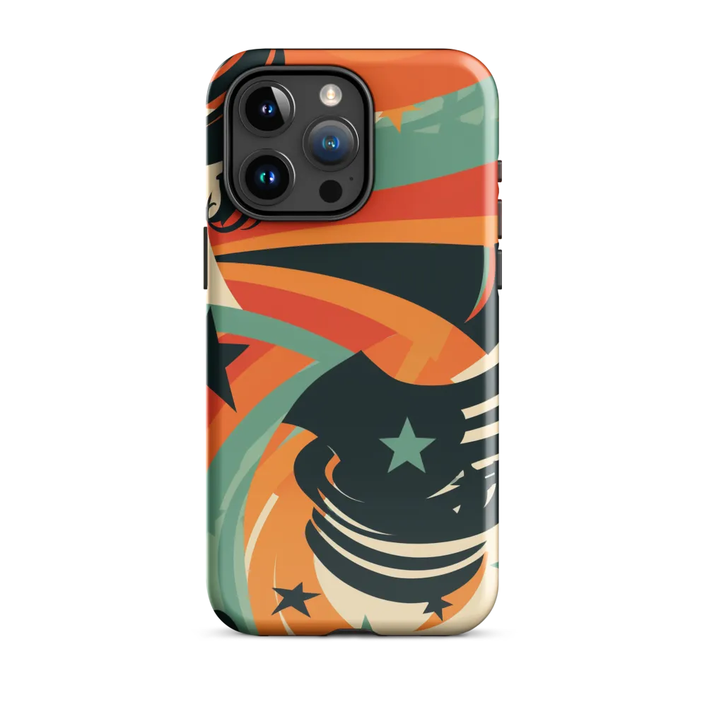 Swirls of Elegance | Phone Case |  15 Pro Max | Tough Case | Glossy