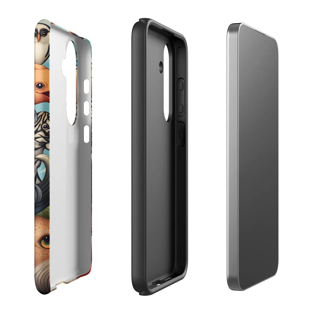 Harmonious Echoes of Wildlife | Phone Case |  S24 Plus | Tough Case | Matte