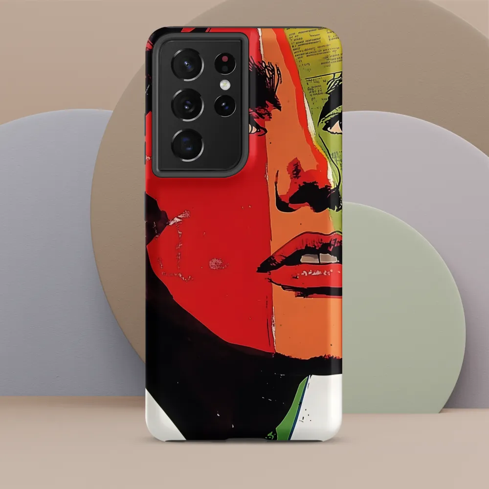 Vibrant Expressions: A Pop Art Portrait