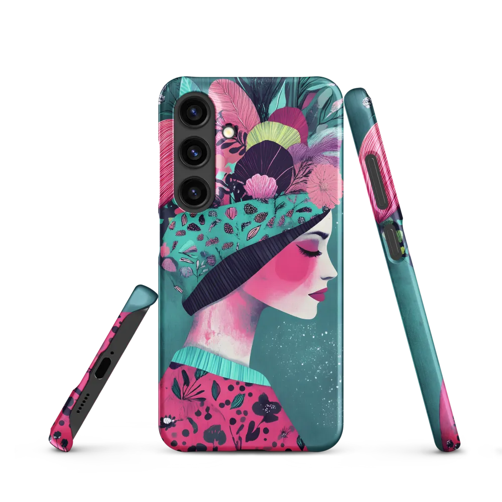 Whimsical Floral Portrait