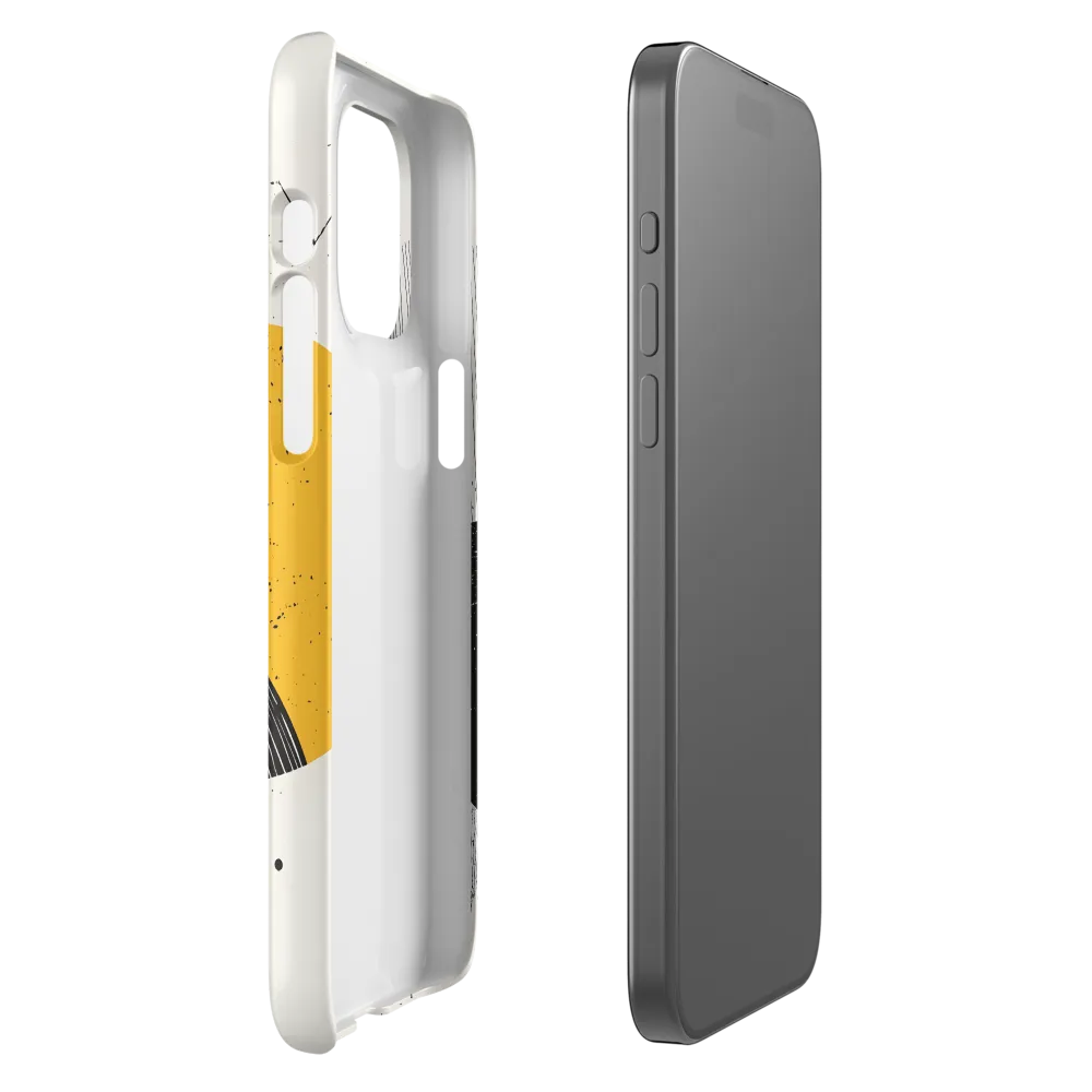 Dynamic Harmony in Black and Yellow