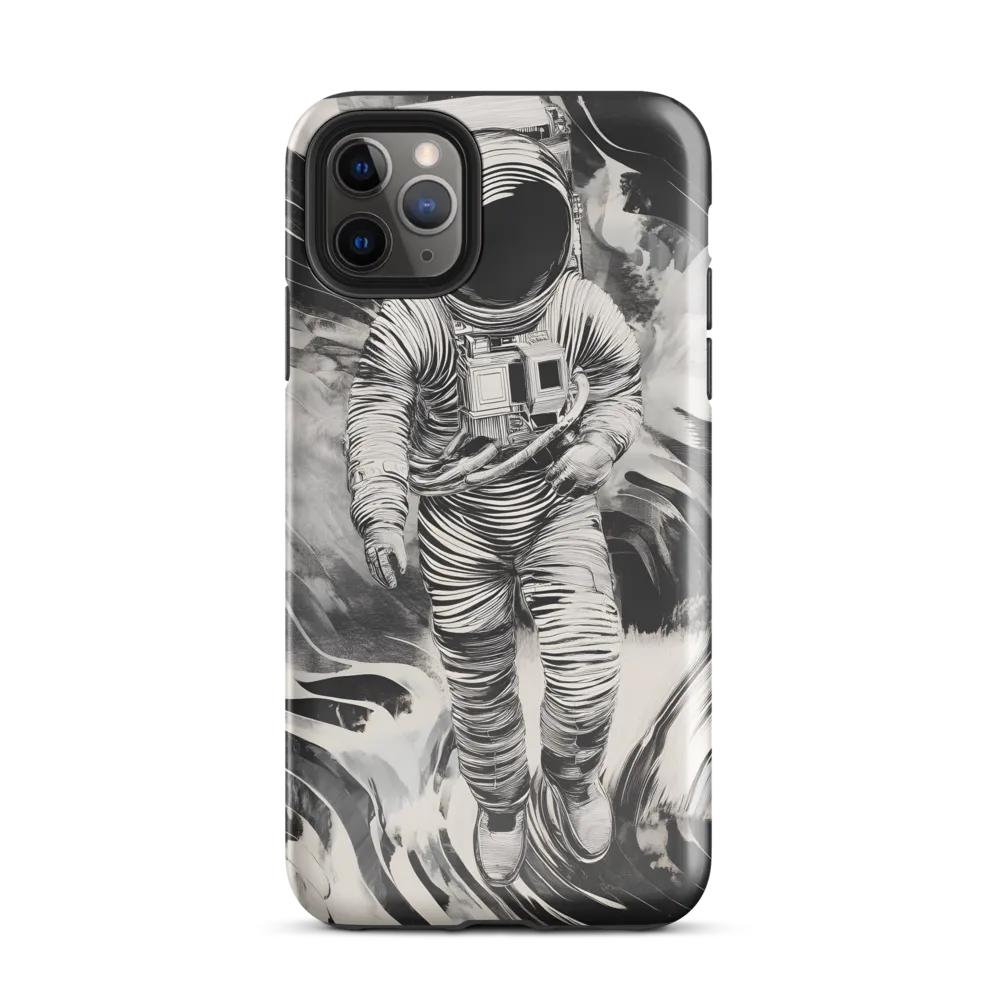 Ethereal Journey of the Astronaut | Phone Case |  11 Pro Max | Tough Case | Glossy