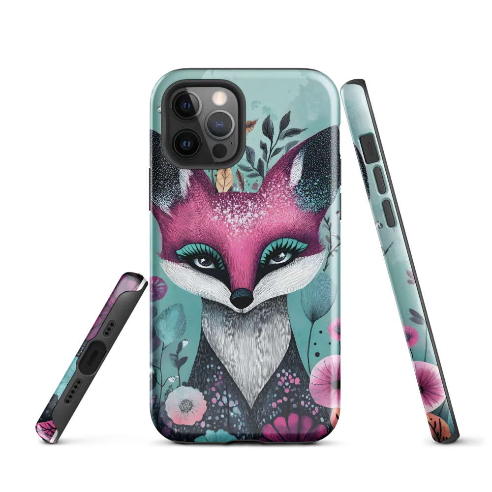 Whimsical Fox Among Blossoms