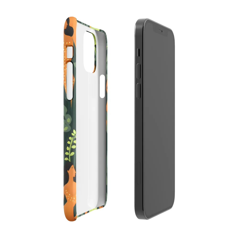 Playful Harmony in Patterns | Phone Case |  12 Pro | Snap Case | Glossy