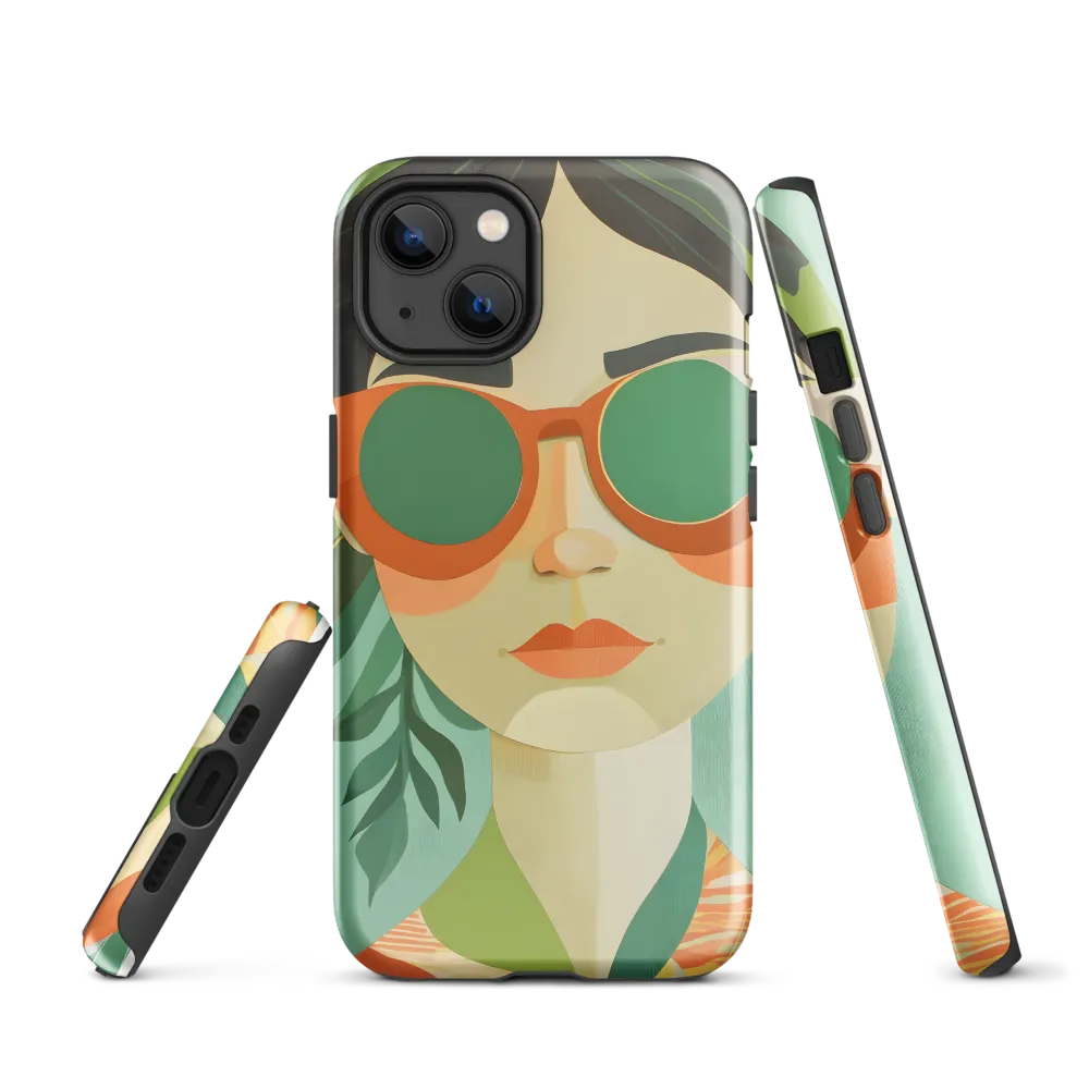 Bold Serenity: A Modern Portrait