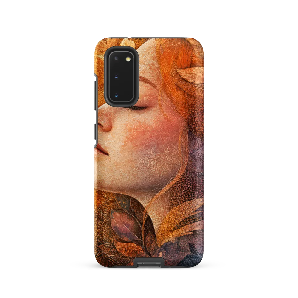 Golden Mosaic: Profile in Autumn Light