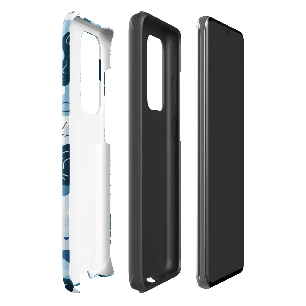 Flowing Waters: An Abstract Journey | Phone Case |  S20 Ultra | Tough Case | Matte