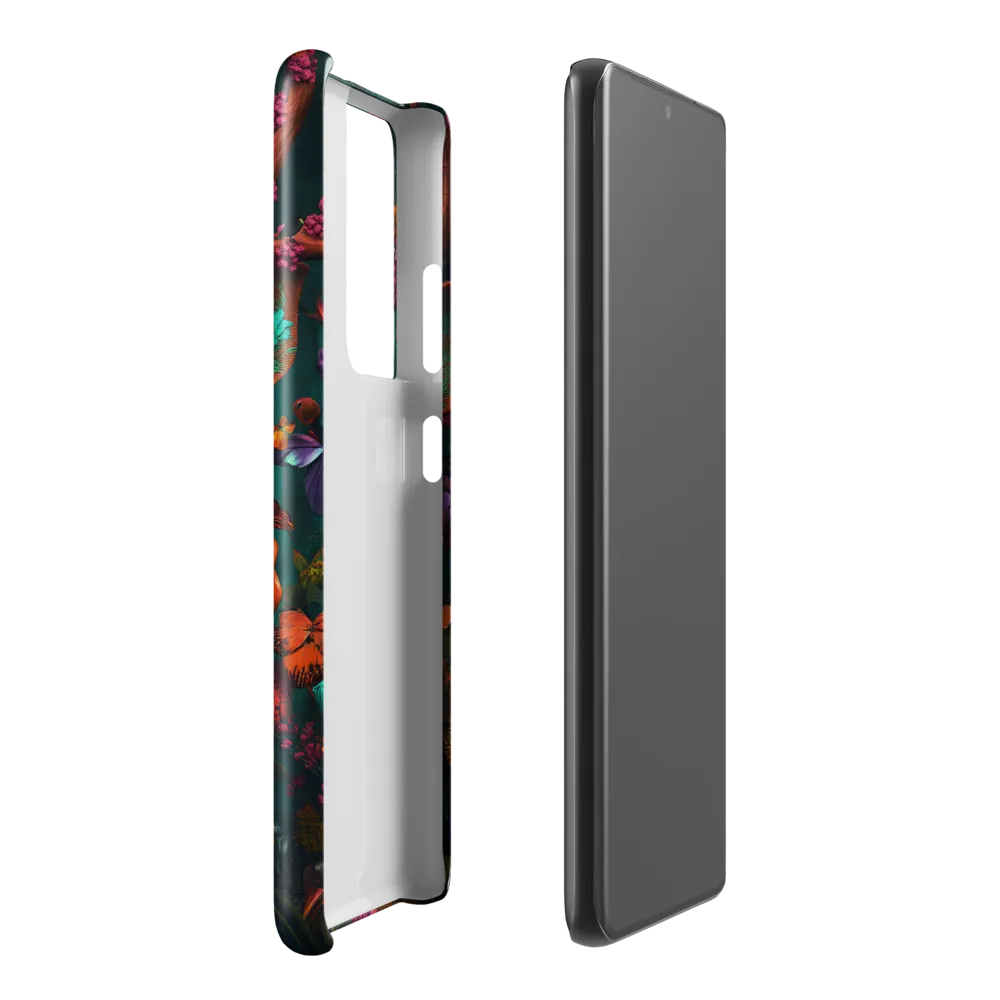 Whimsical Blossoms of the Enchanted Forest | Phone Case |  S21 Ultra | Snap Case | Glossy