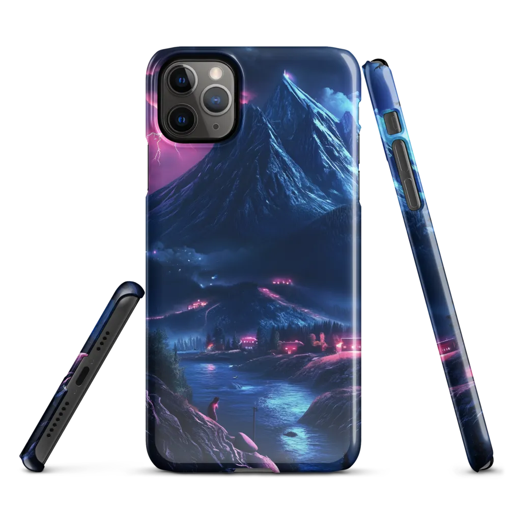 Mystical Storm Beneath the Peak | Phone Case |  11 Pro Max | Snap Case | Glossy