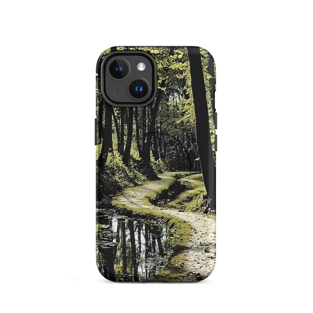 Whispers of the Forest Path | Phone Case |  14 | MagSafe® Tough Case | Matte