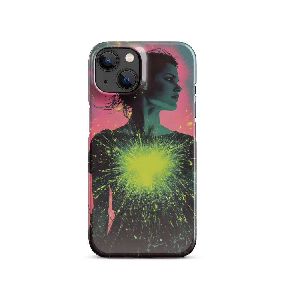 Cosmic Heart: A Surreal Portrait of Strength