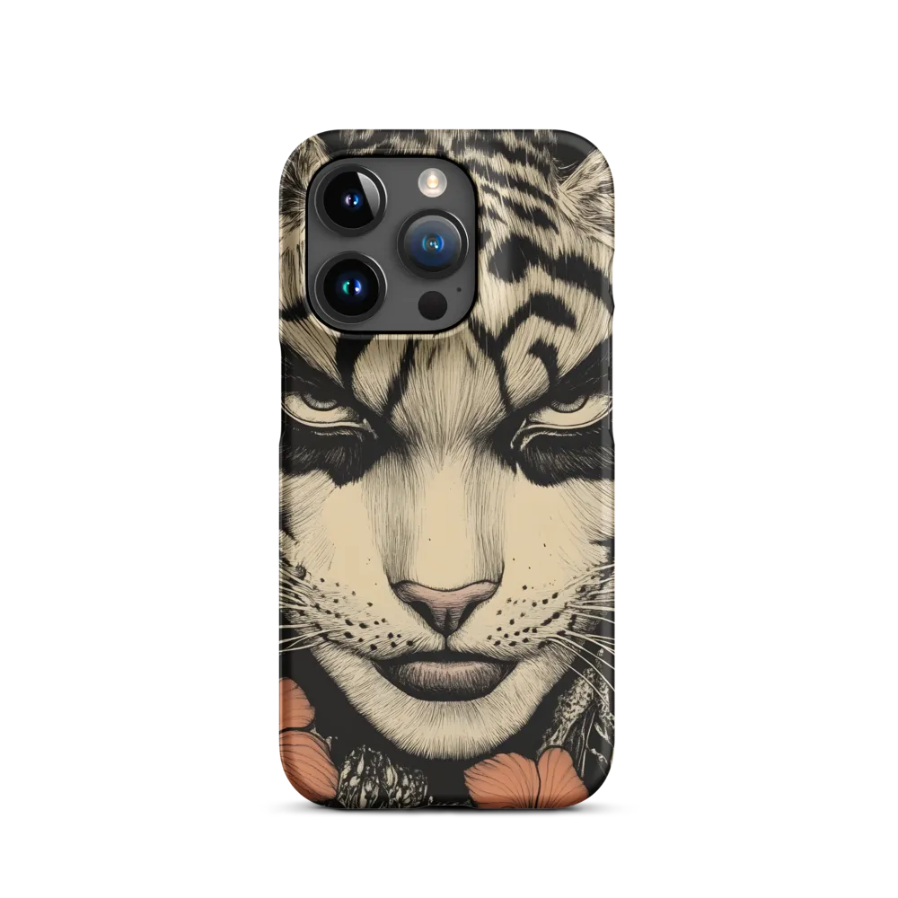 Feline Majesty: The Human-Leopard Connection | Phone Case |  15 Pro | Snap Case | Matte