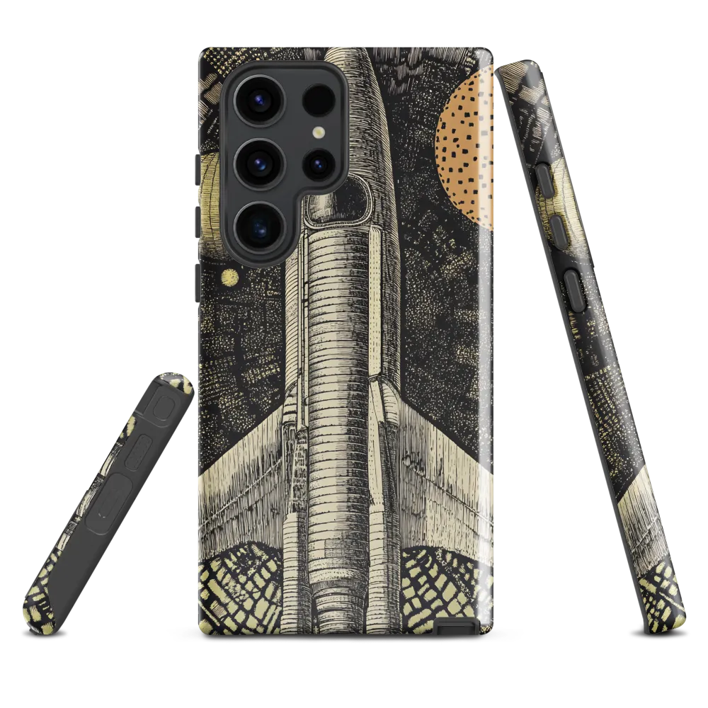 Voyage to the Unknown | Phone Case |  S23 Ultra | Tough Case | Glossy