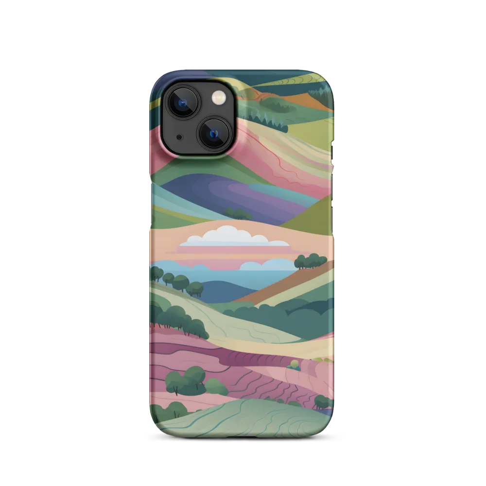 Harmonious Hills | Phone Case |  13 | Snap Case | Matte