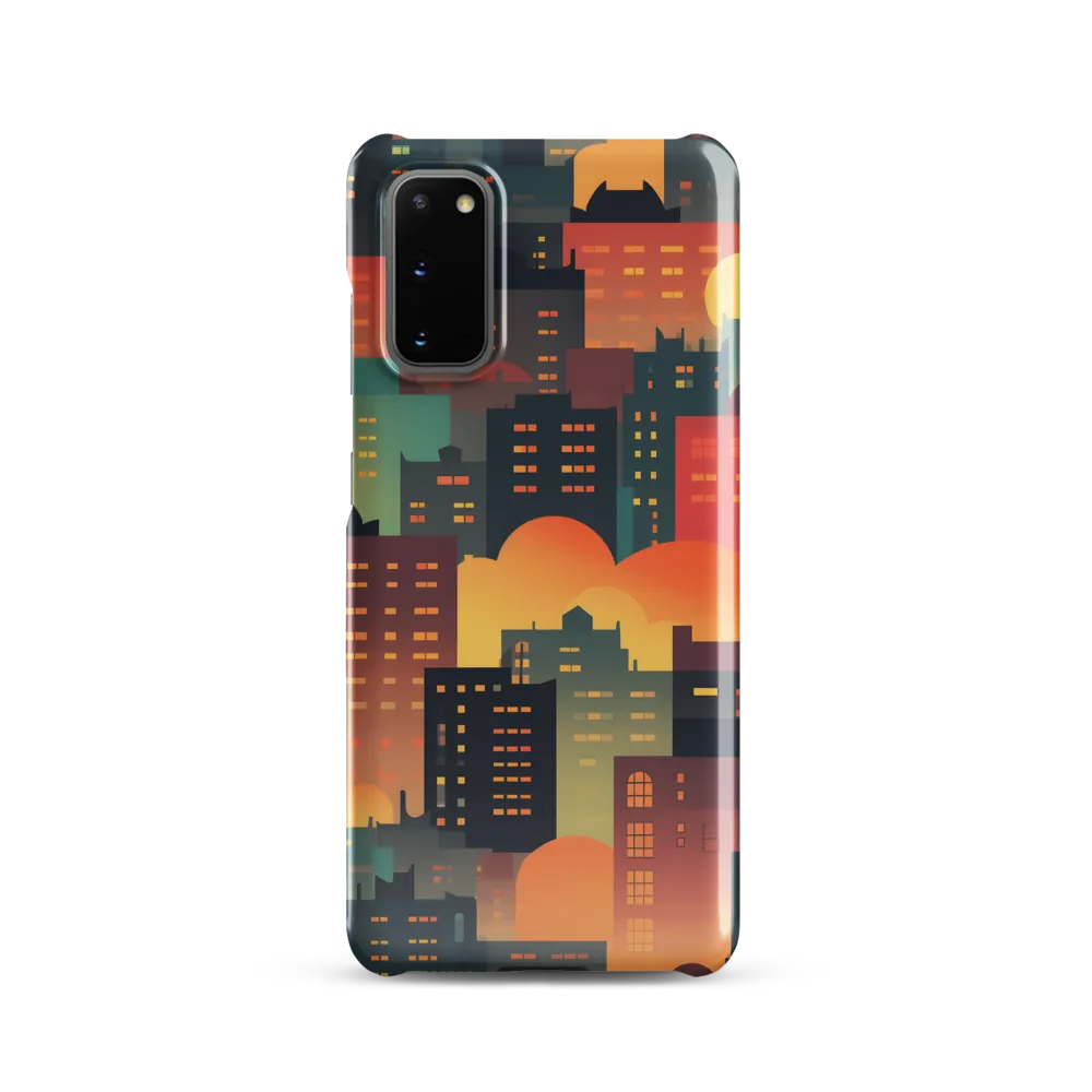 Twilight in the Concrete Jungle | Phone Case |  S20 | Snap Case | Glossy
