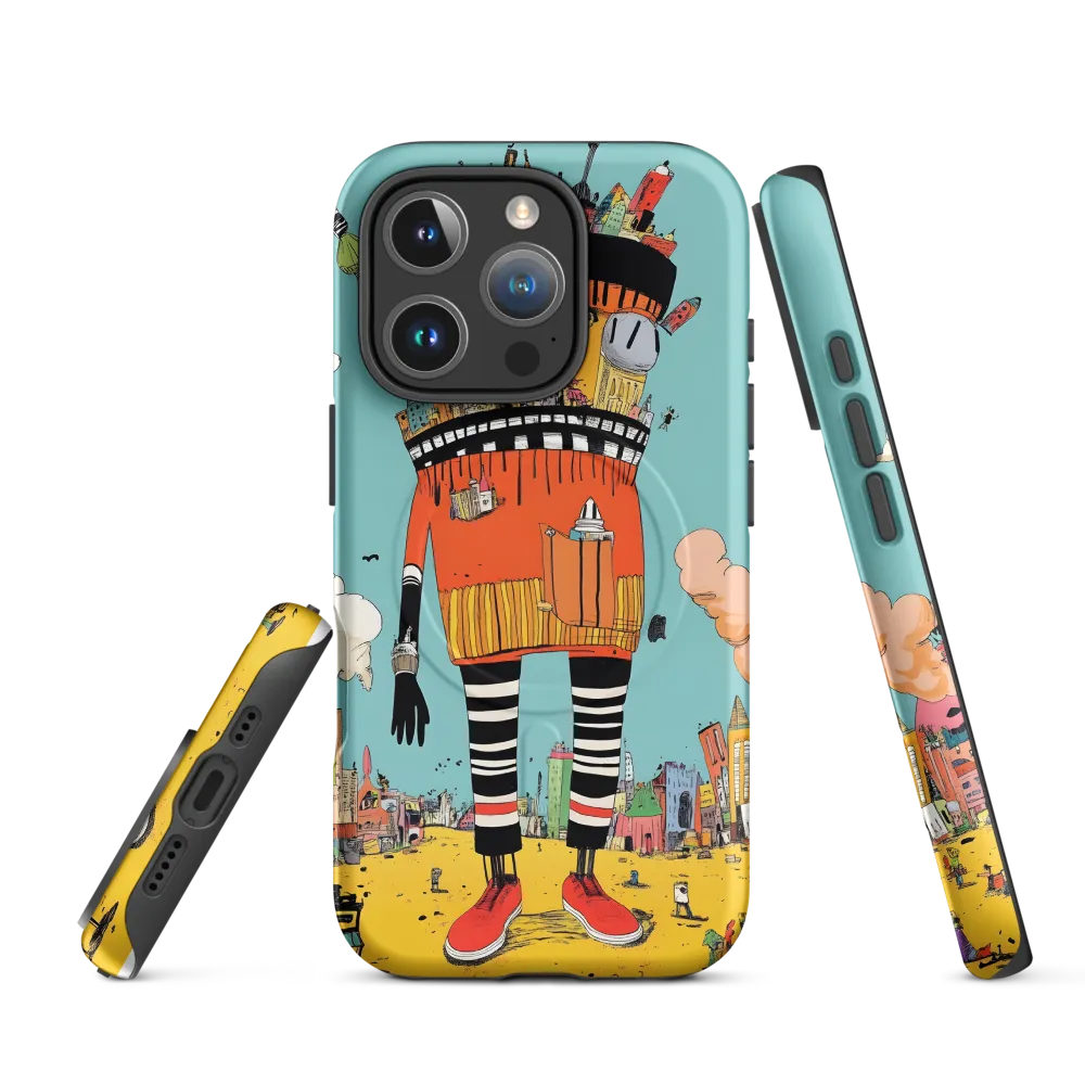 Urban Fantasia: A Whimsical Encounter | Phone Case |  16 Pro | MagSafe® Tough Case | Matte