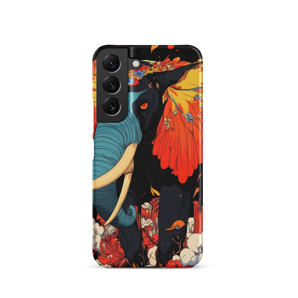 Majesty of the Floral Elephant | Phone Case |  S22 | Snap Case | Matte