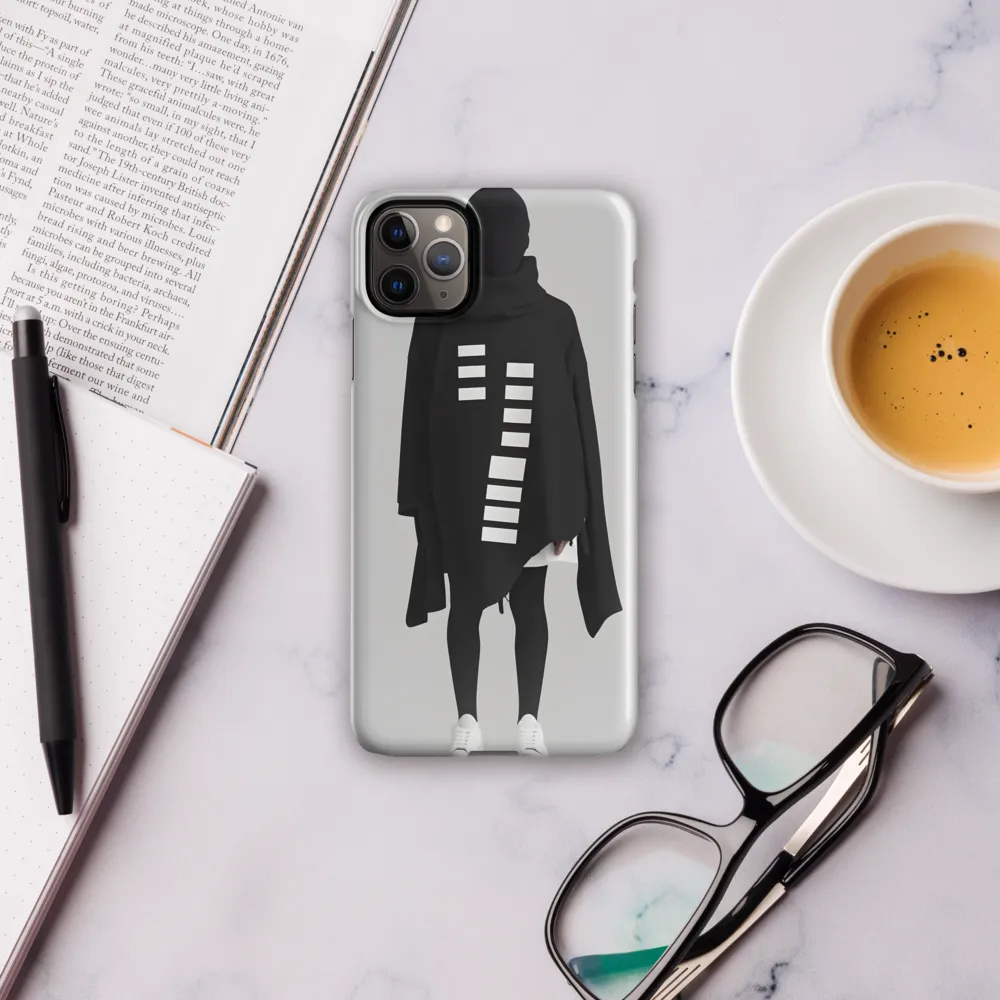 Enigmatic Layers: A Study in Minimalist Fashion | Phone Case |  11 Pro Max | Snap Case | Glossy