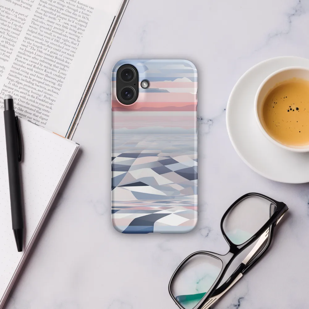 Serenity in Abstraction | Phone Case |  16 Plus | Snap Case | Matte