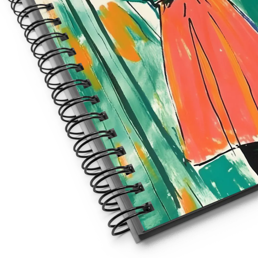 Silent Reflection | Spiral Notebook