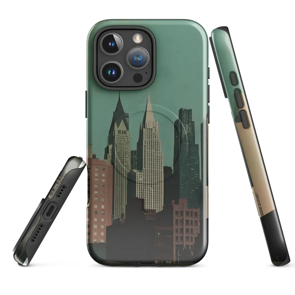 Urban Nostalgia: A Retro Cityscape