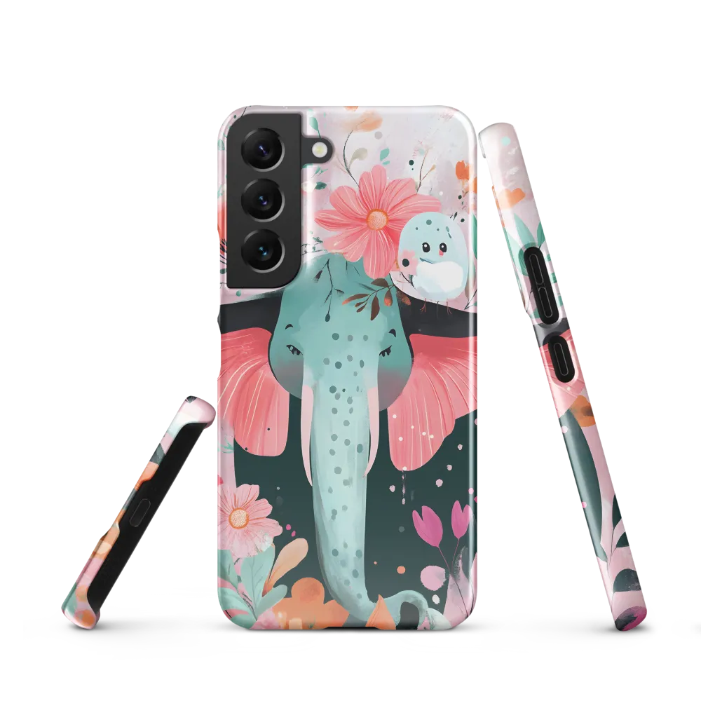 Whimsical Elephant in Bloom