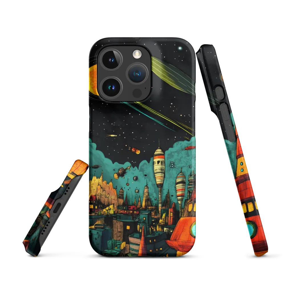 Galactic Cityscape: A Journey Through Imagination