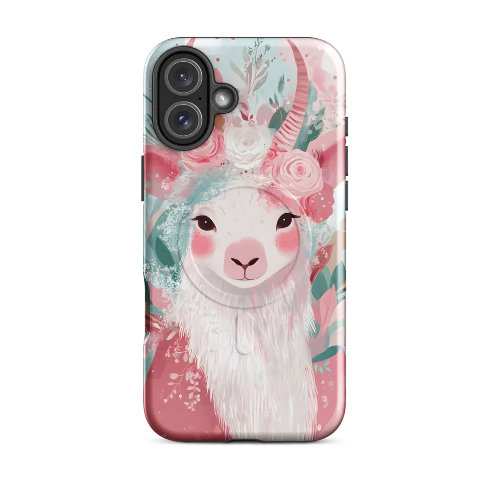 Spring Whimsy: The Floral Goat