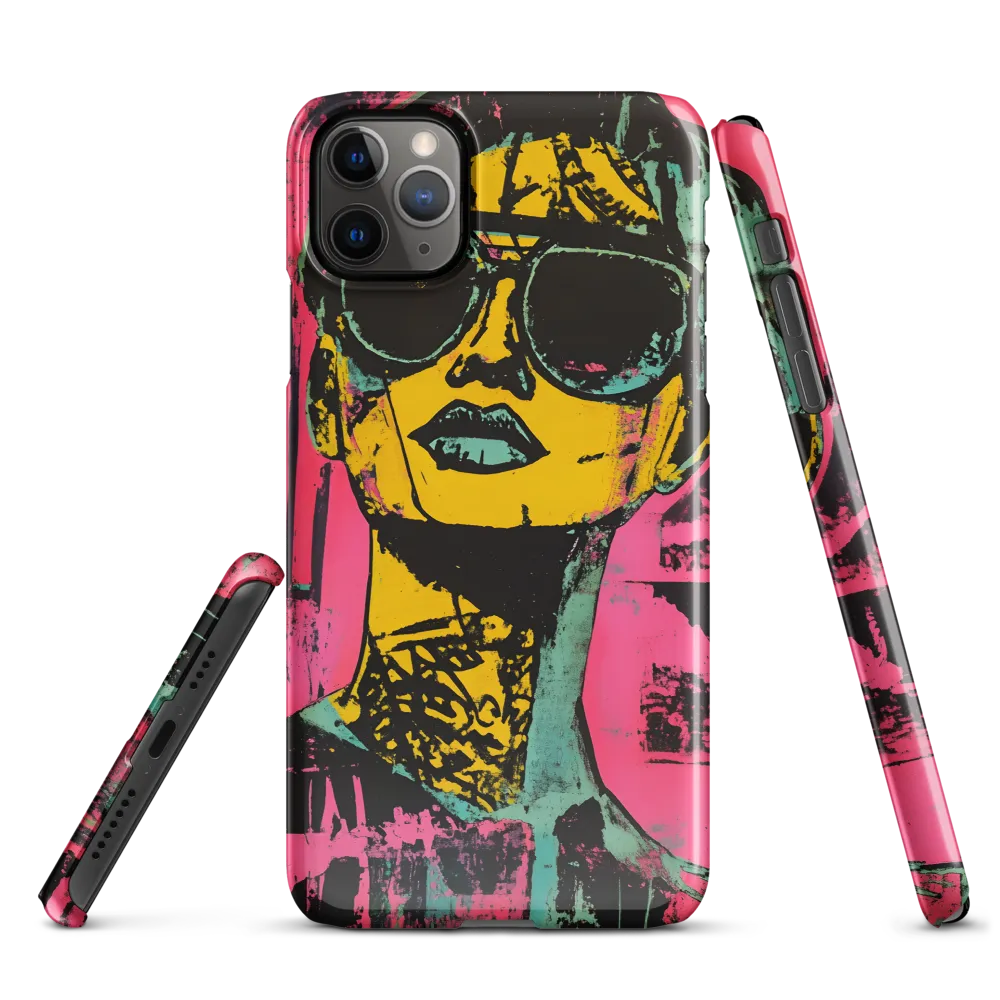 Confident Portrait in Neon Colors | Phone Case |  11 Pro Max | Snap Case | Glossy