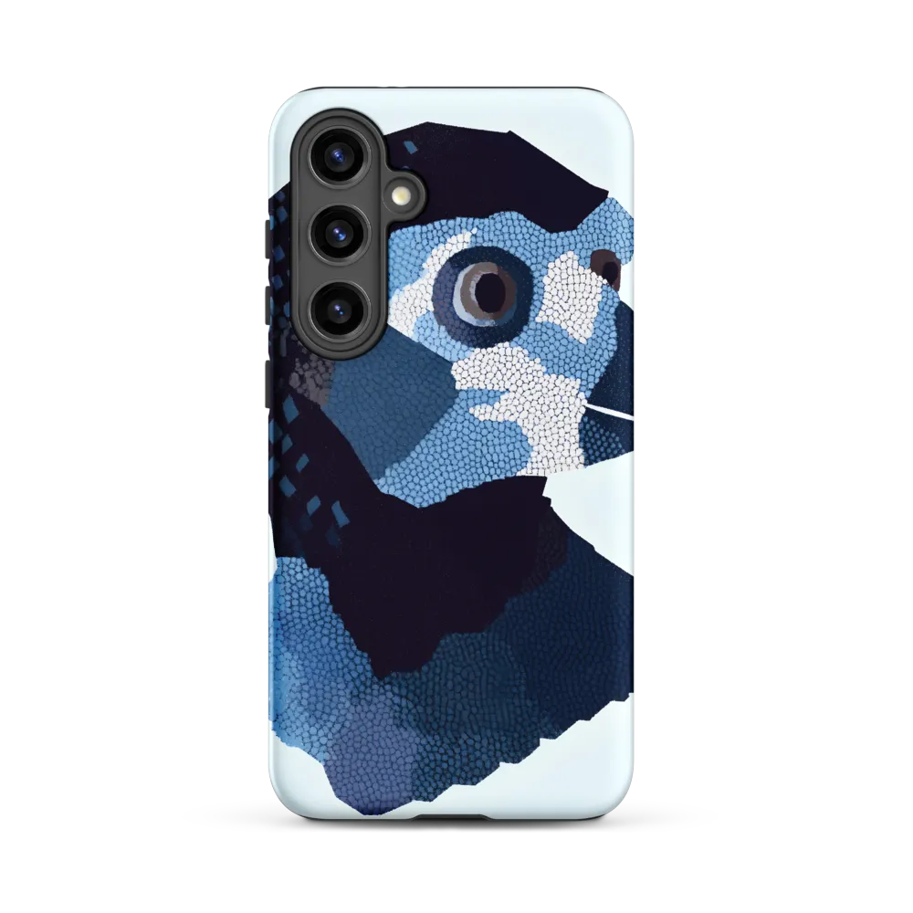 Mosaic Falcon in Blue