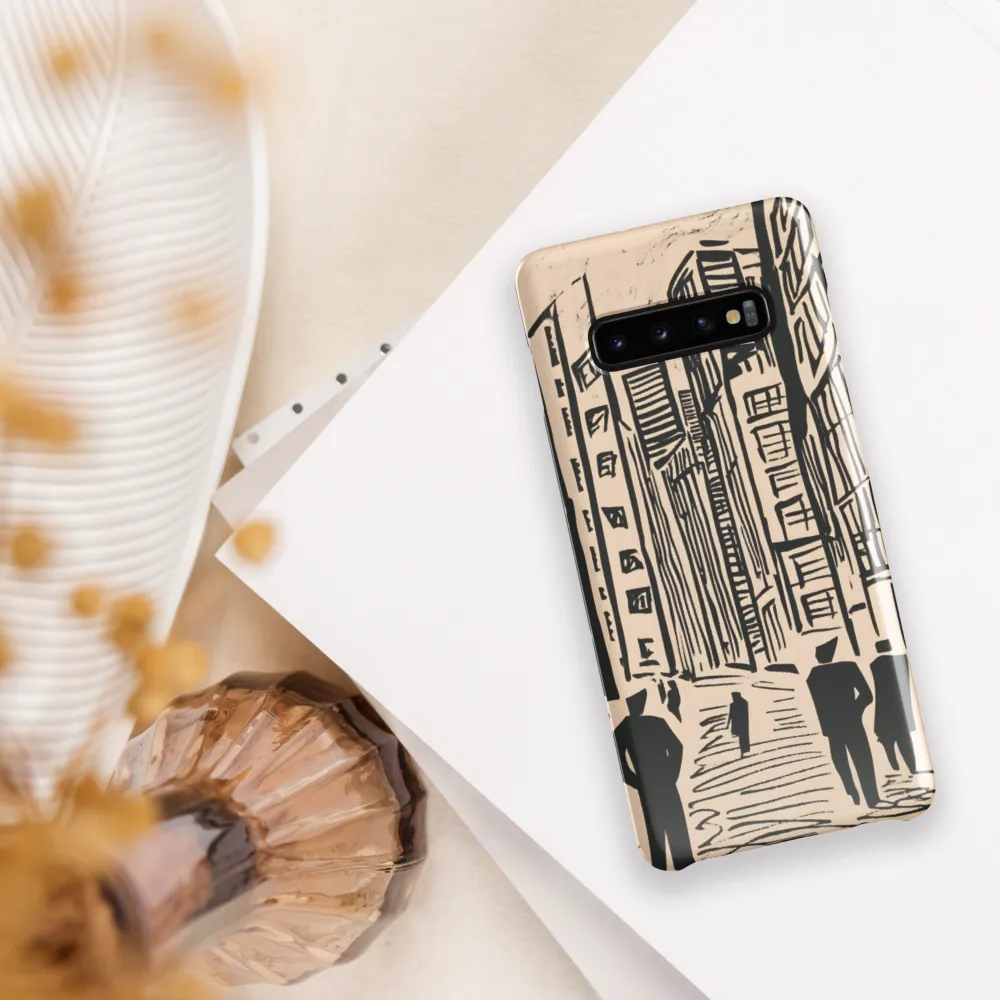 Echoes of Urban Life | Phone Case |  S10 Plus | Snap Case | Glossy