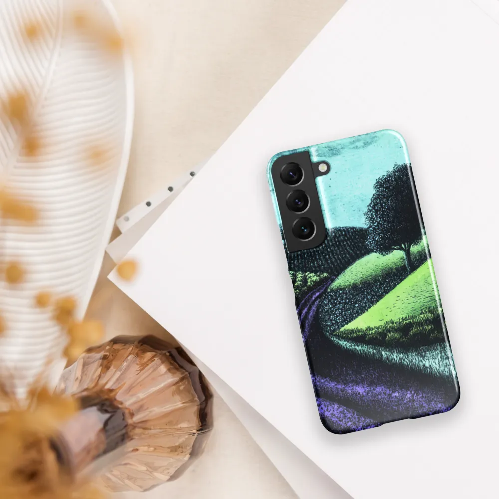 Winding Serenity: A Modern Landscape