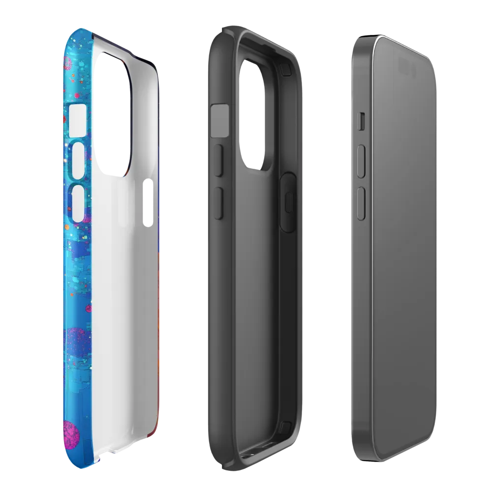 Cosmic Exploration: The Astronaut's Journey | Phone Case |  14 Pro | Tough Case | Glossy