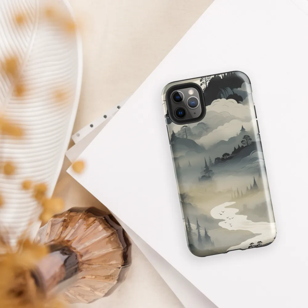 Whispers of the Misty Landscape | Phone Case |  11 Pro Max | Tough Case | Glossy