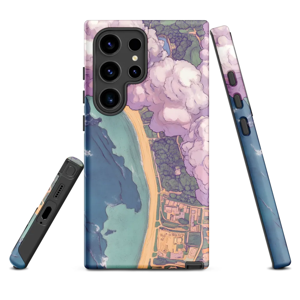 Serenity Over the Coast | Phone Case |  S24 Ultra | Tough Case | Matte