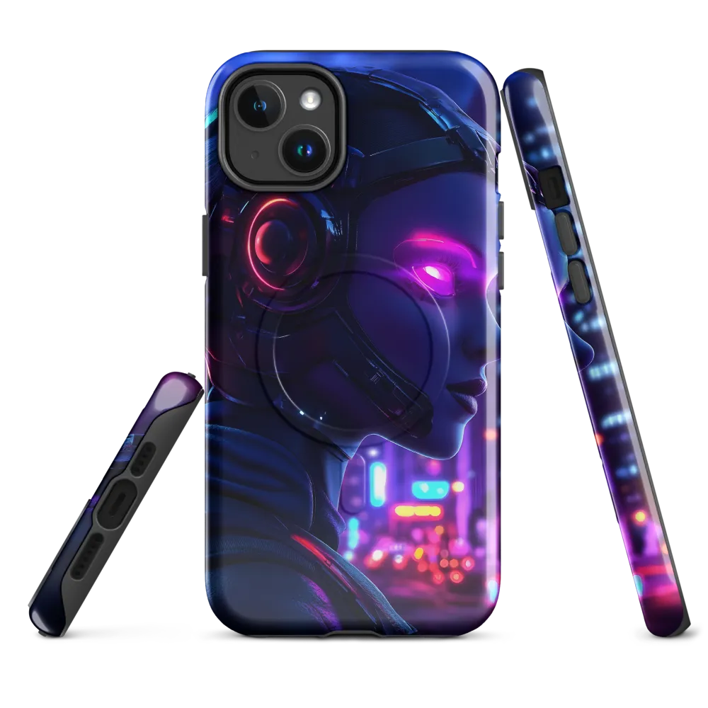 Neon Dreams: A Cyborg's Mystique