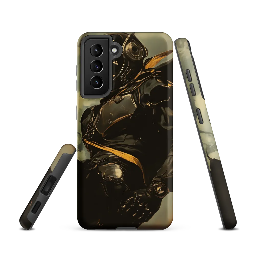 Ethereal Explorer: The Enigmatic Astronaut | Phone Case |  S21 | Tough Case | Matte